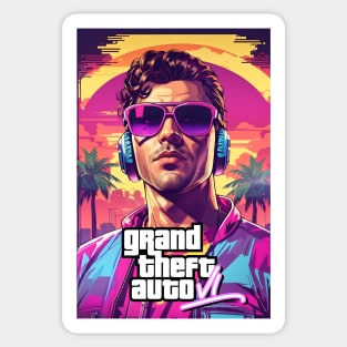 grand theft auto 6 - 004 Sticker